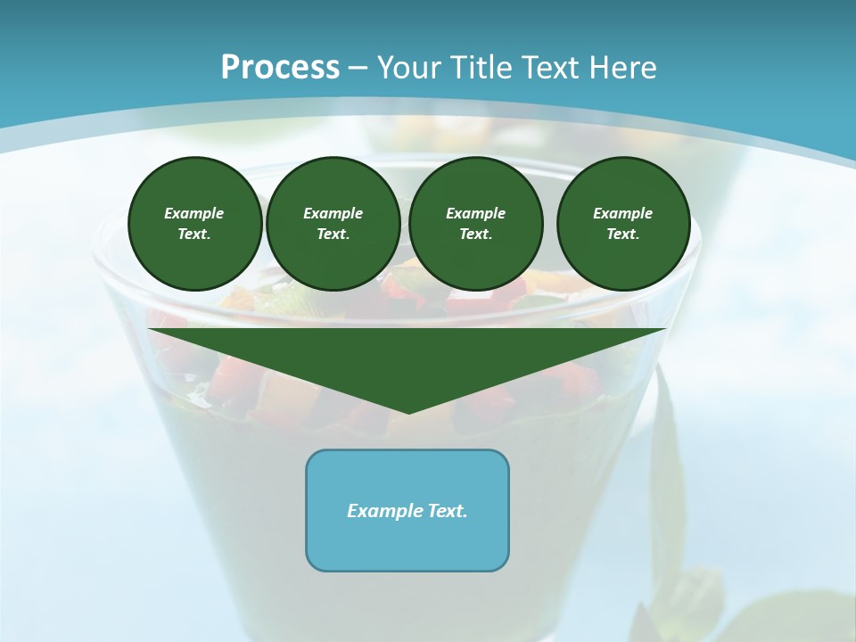 Vertical Food Cold PowerPoint Template