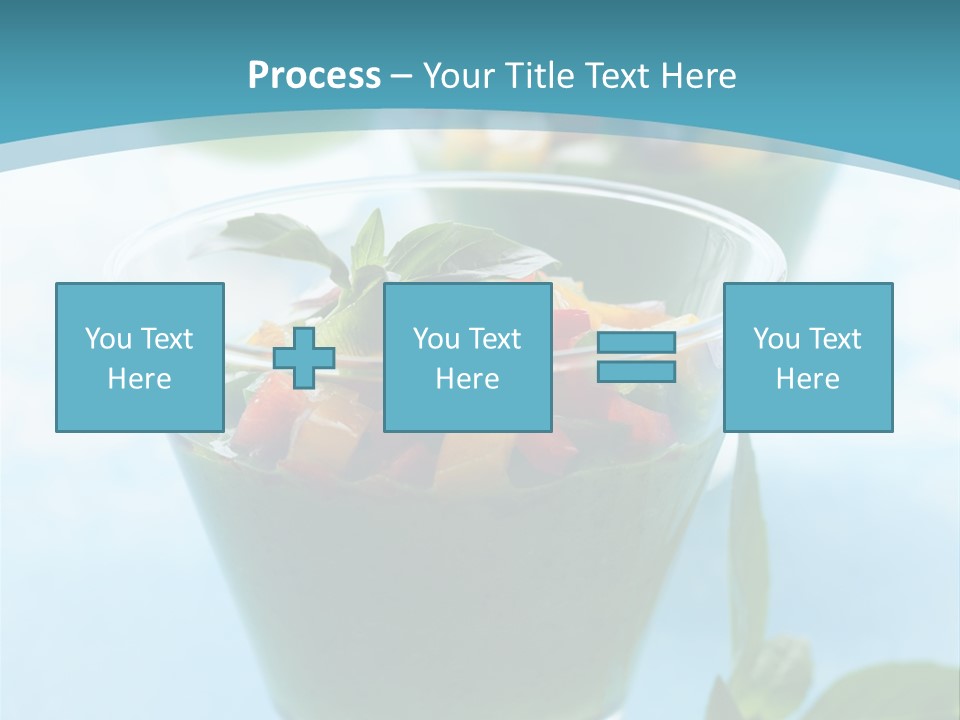 Vertical Food Cold PowerPoint Template