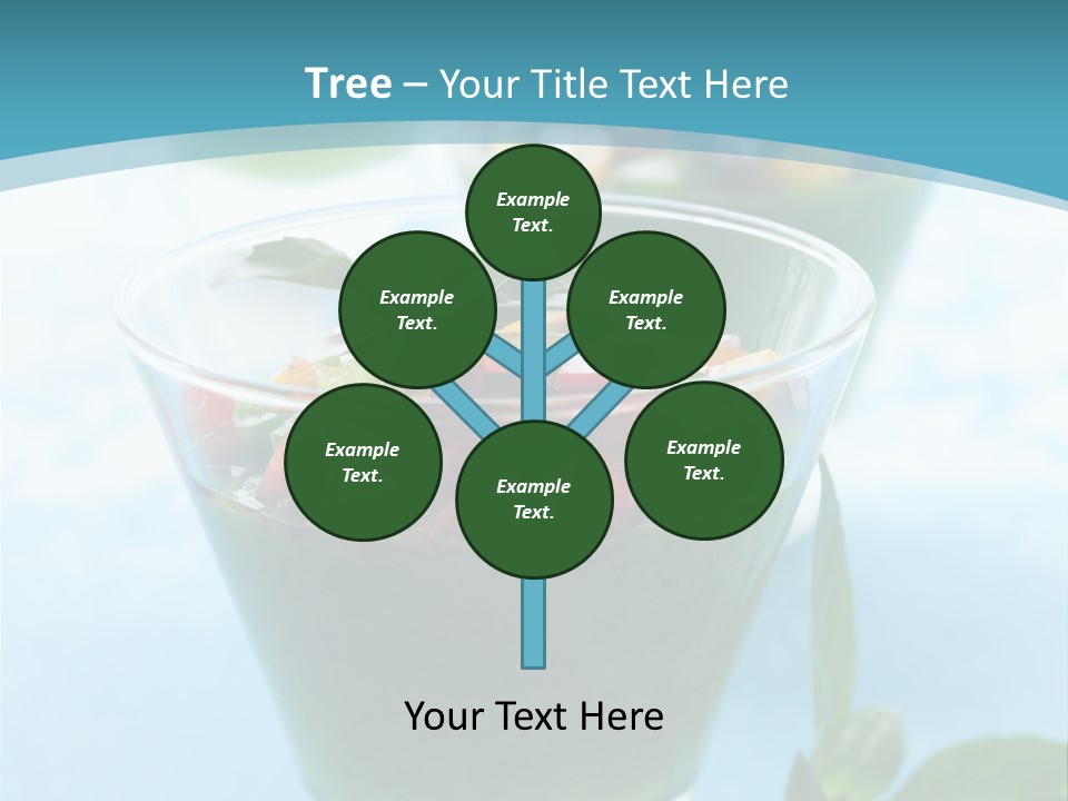 Vertical Food Cold PowerPoint Template