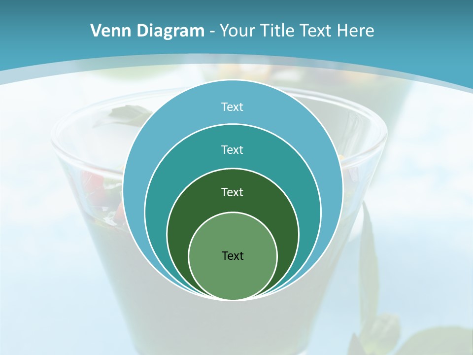Vertical Food Cold PowerPoint Template