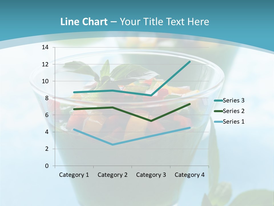 Vertical Food Cold PowerPoint Template