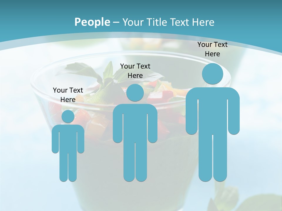 Vertical Food Cold PowerPoint Template