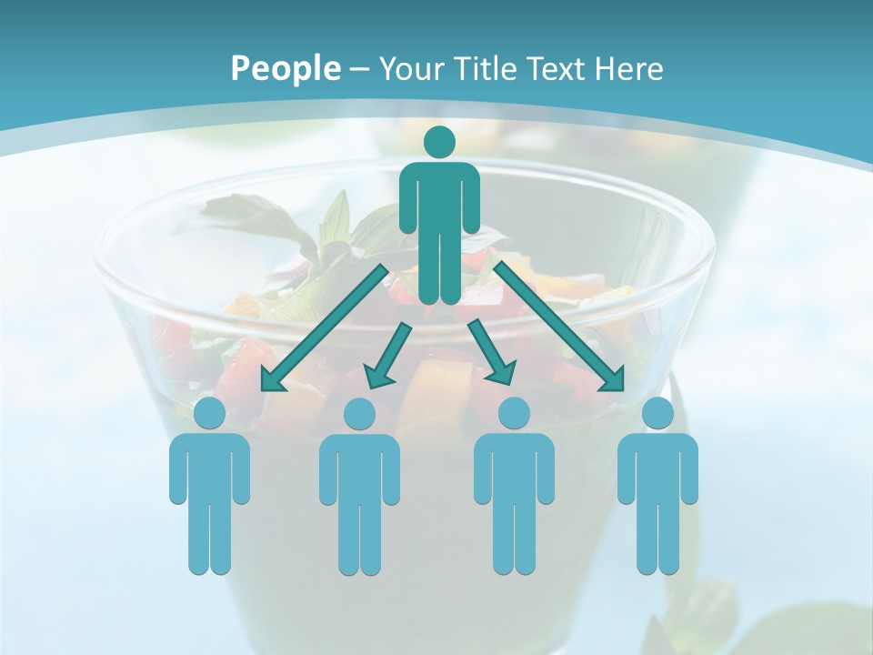 Vertical Food Cold PowerPoint Template