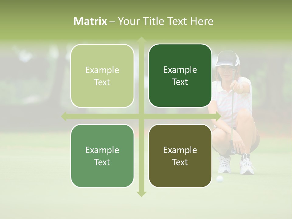 Hole One Thailand PowerPoint Template