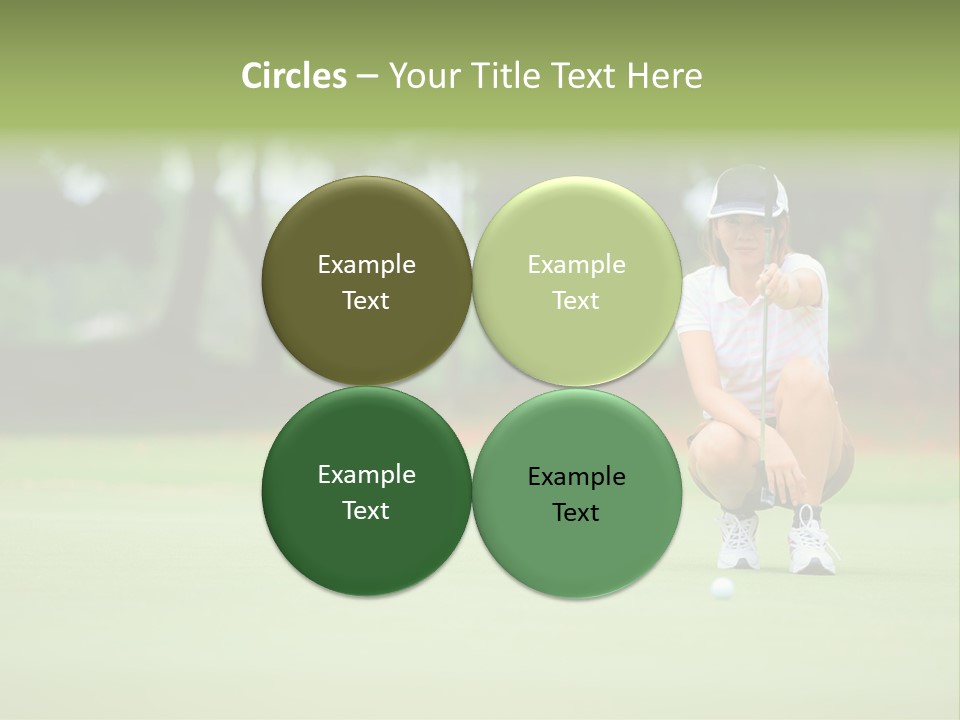 Hole One Thailand PowerPoint Template