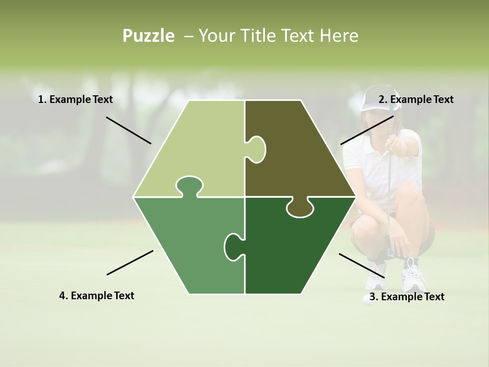 Hole One Thailand PowerPoint Template