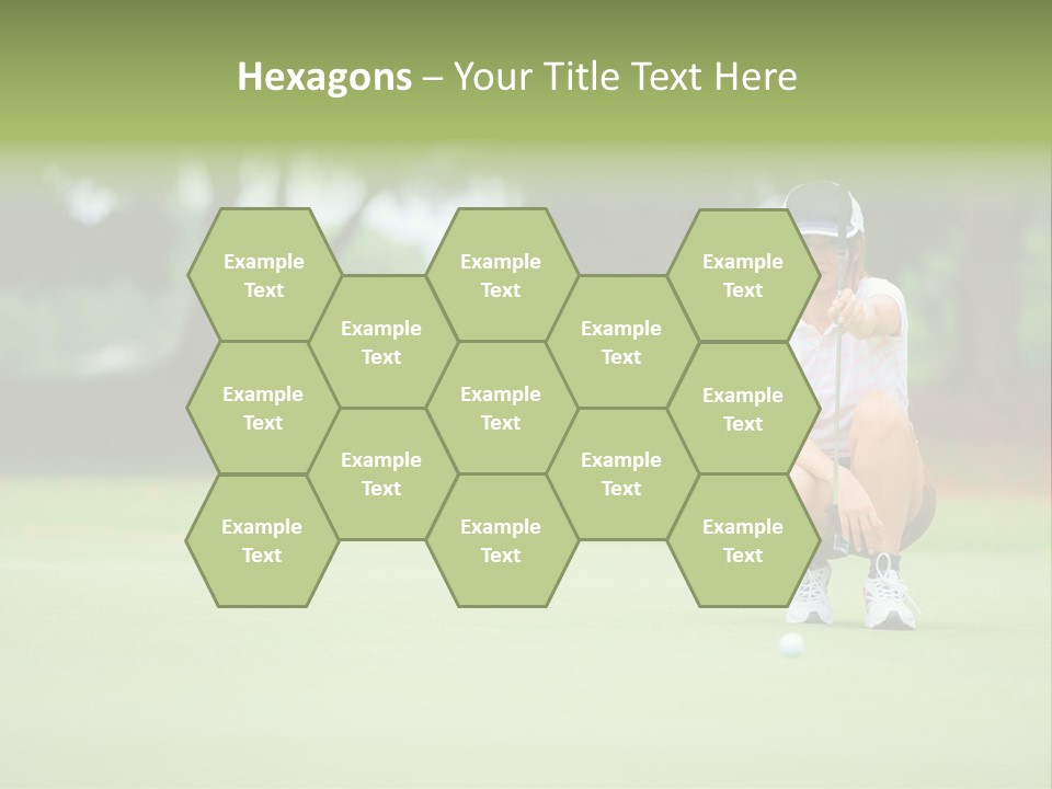 Hole One Thailand PowerPoint Template