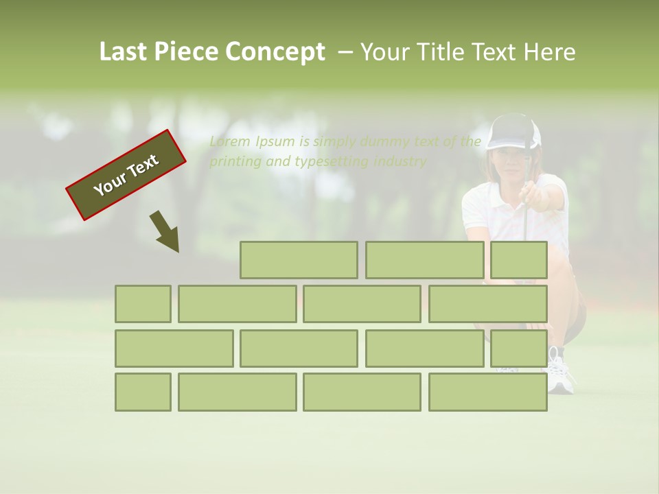 Hole One Thailand PowerPoint Template