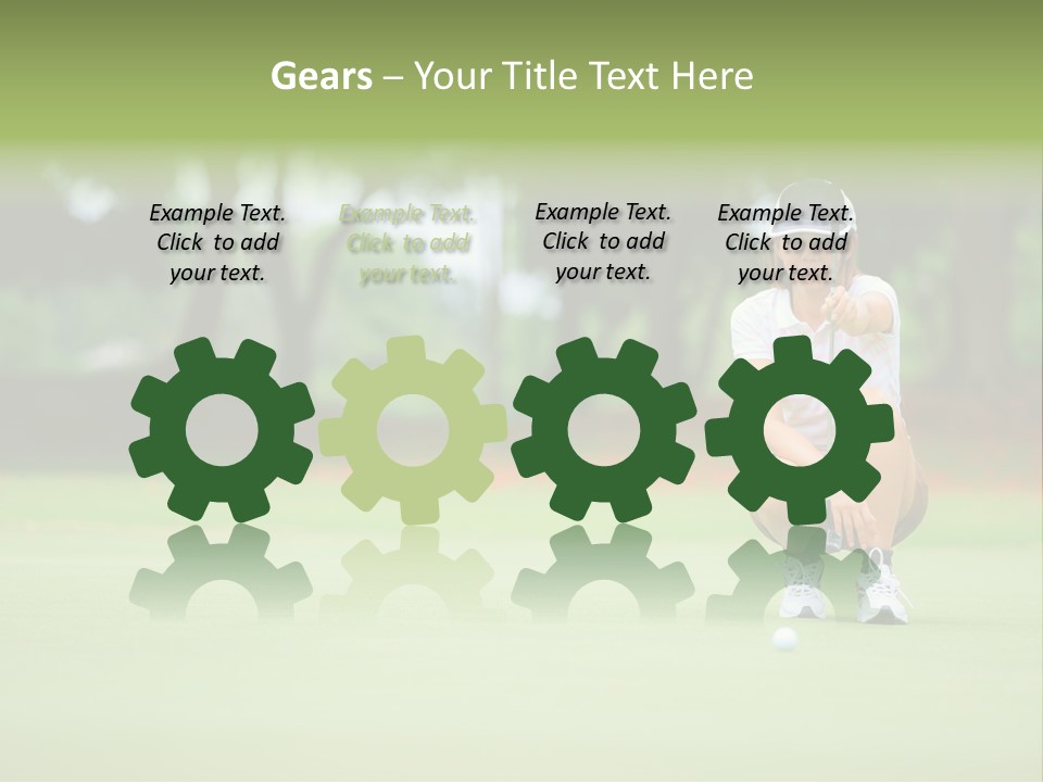 Hole One Thailand PowerPoint Template