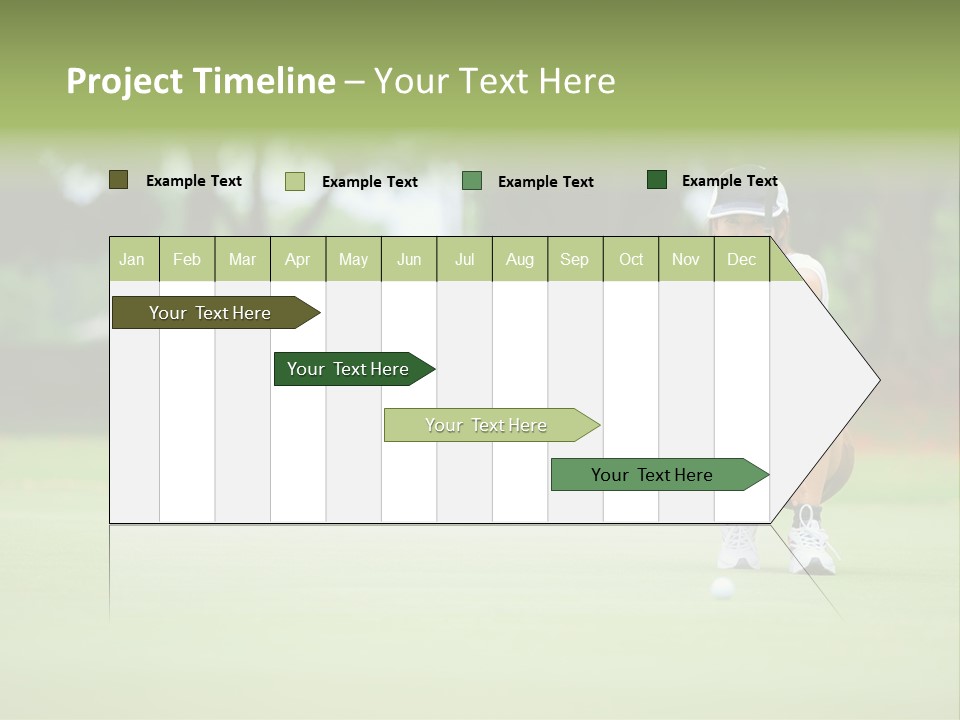 Hole One Thailand PowerPoint Template