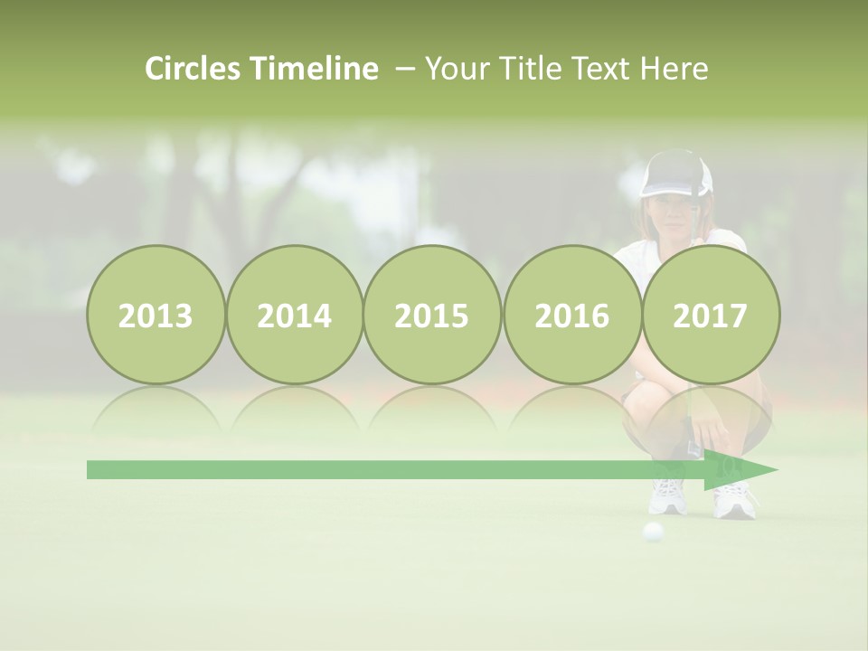 Hole One Thailand PowerPoint Template