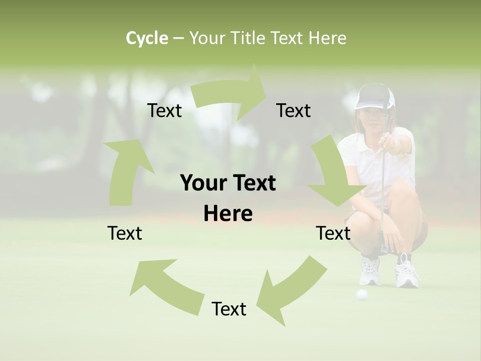 Hole One Thailand PowerPoint Template