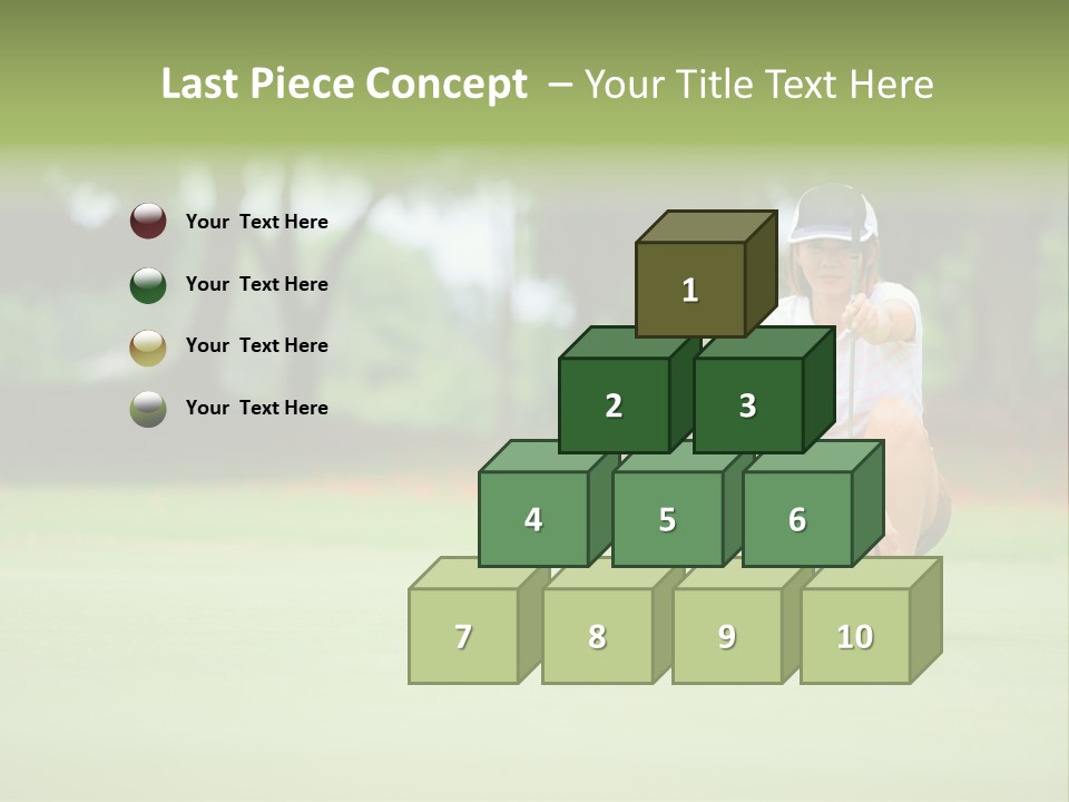 Hole One Thailand PowerPoint Template
