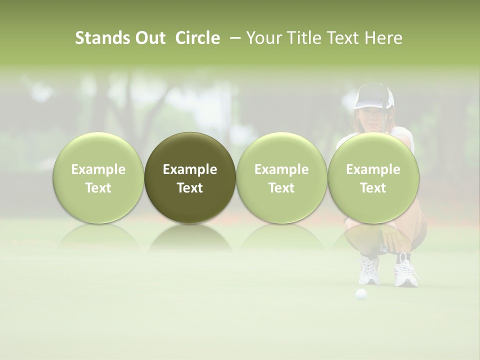Hole One Thailand PowerPoint Template