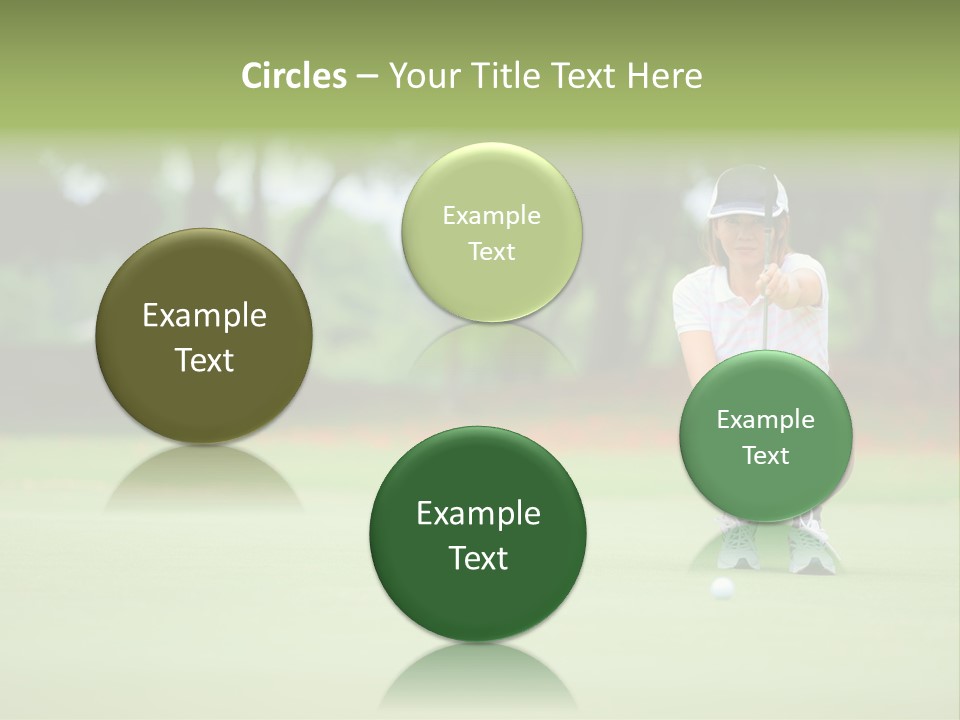 Hole One Thailand PowerPoint Template