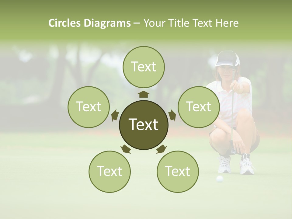 Hole One Thailand PowerPoint Template