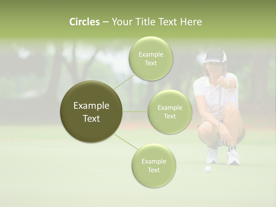 Hole One Thailand PowerPoint Template