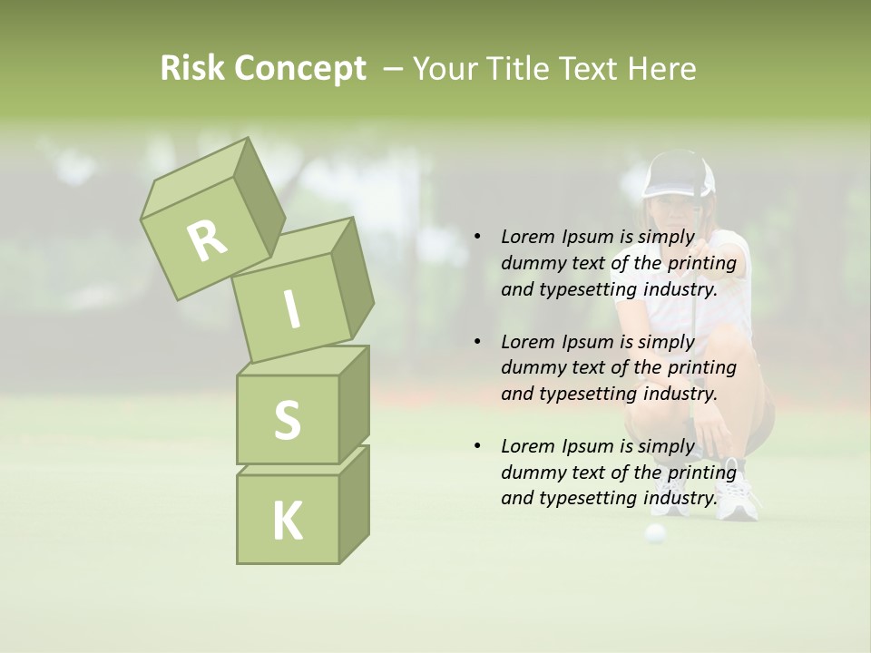 Hole One Thailand PowerPoint Template
