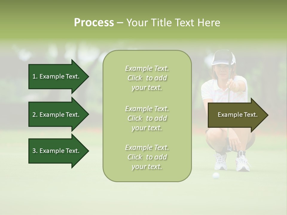 Hole One Thailand PowerPoint Template