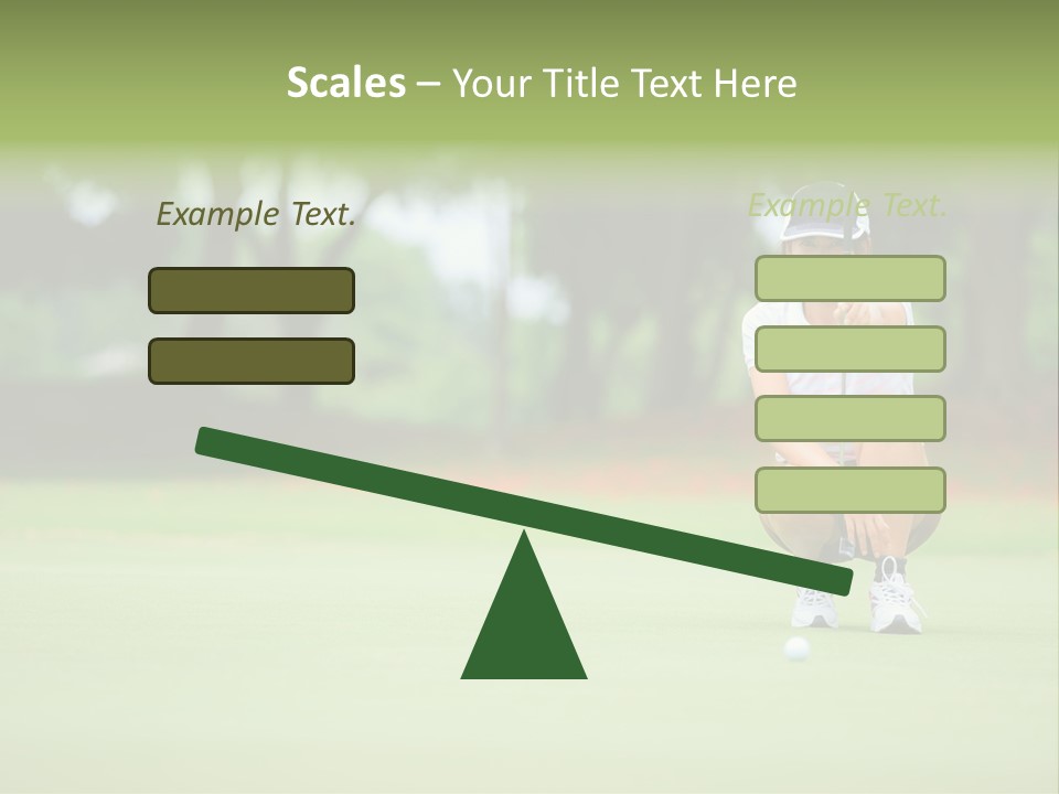 Hole One Thailand PowerPoint Template