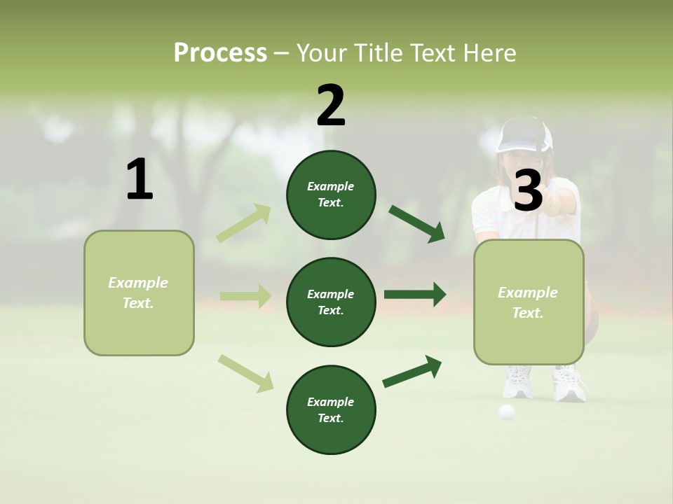Hole One Thailand PowerPoint Template