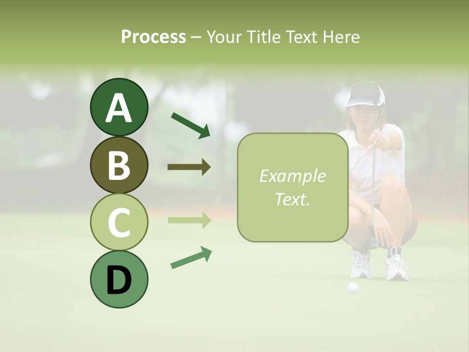 Hole One Thailand PowerPoint Template