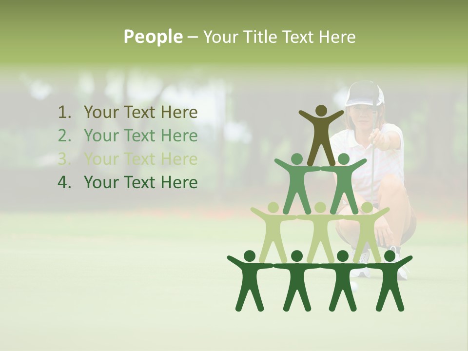Hole One Thailand PowerPoint Template