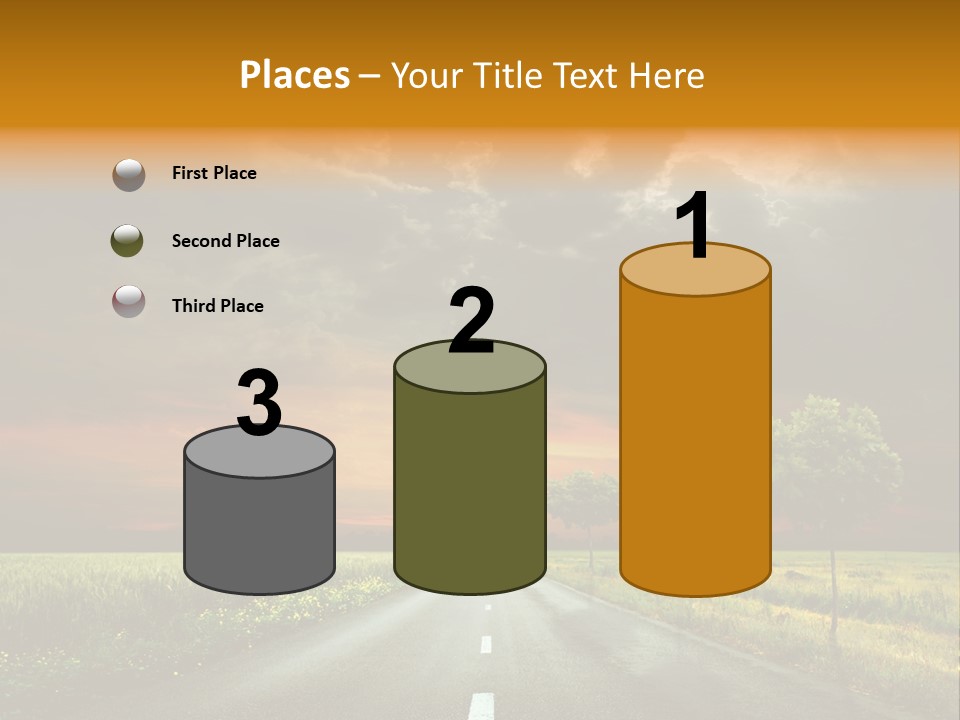 Sunlight Grass Sunny PowerPoint Template