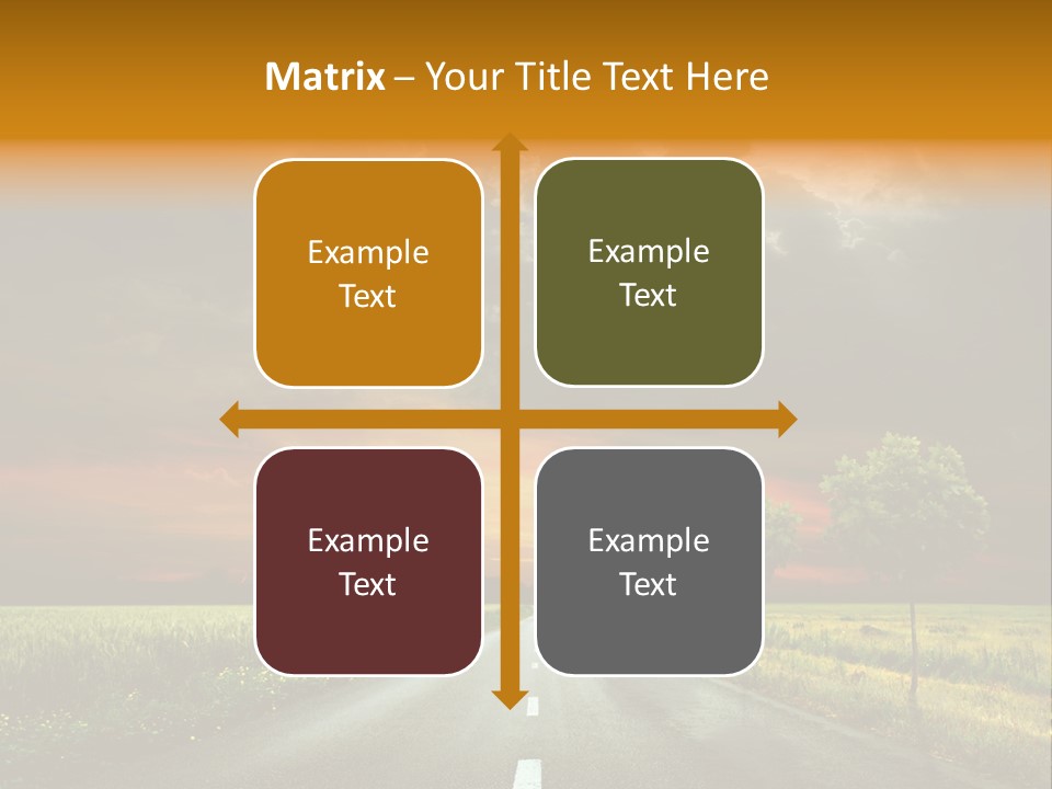 Sunlight Grass Sunny PowerPoint Template