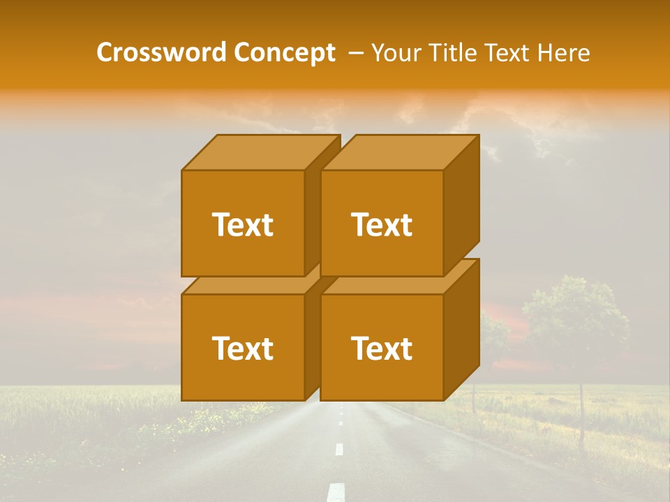 Sunlight Grass Sunny PowerPoint Template