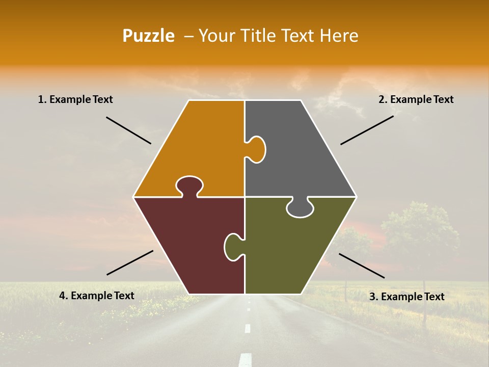 Sunlight Grass Sunny PowerPoint Template