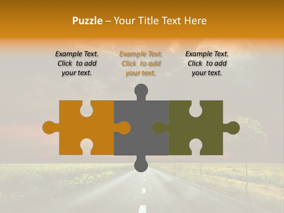 Sunlight Grass Sunny PowerPoint Template