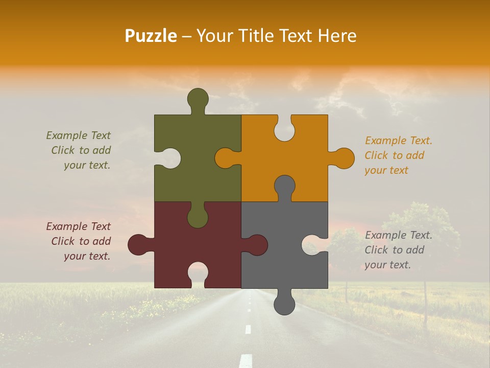 Sunlight Grass Sunny PowerPoint Template