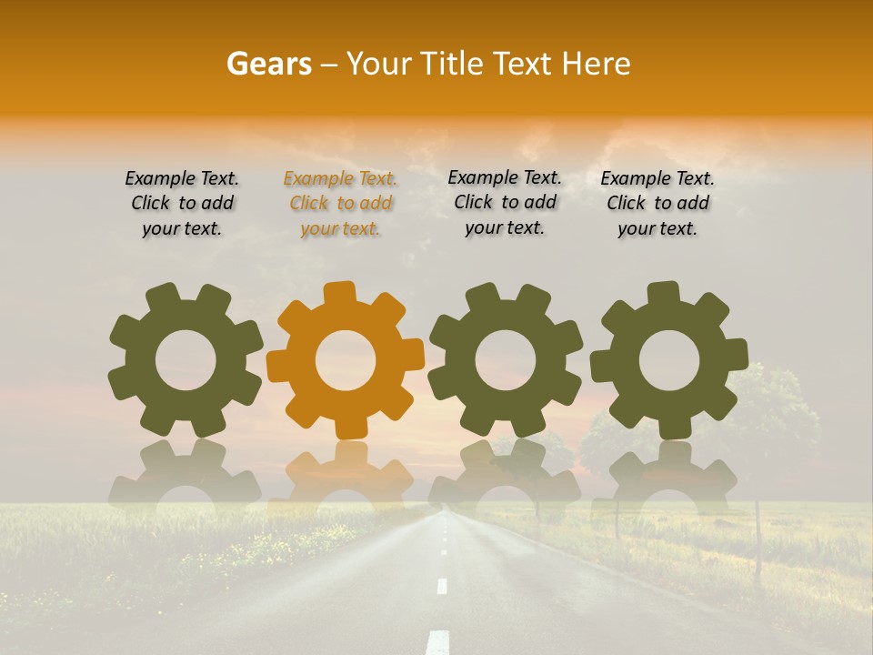 Sunlight Grass Sunny PowerPoint Template