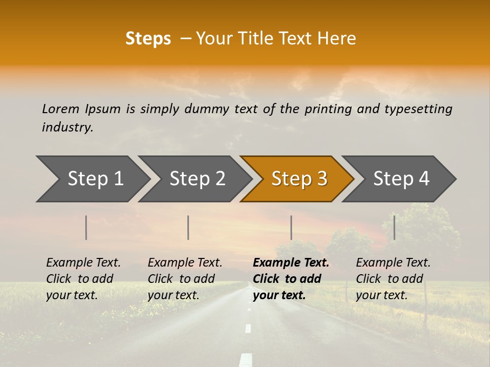 Sunlight Grass Sunny PowerPoint Template