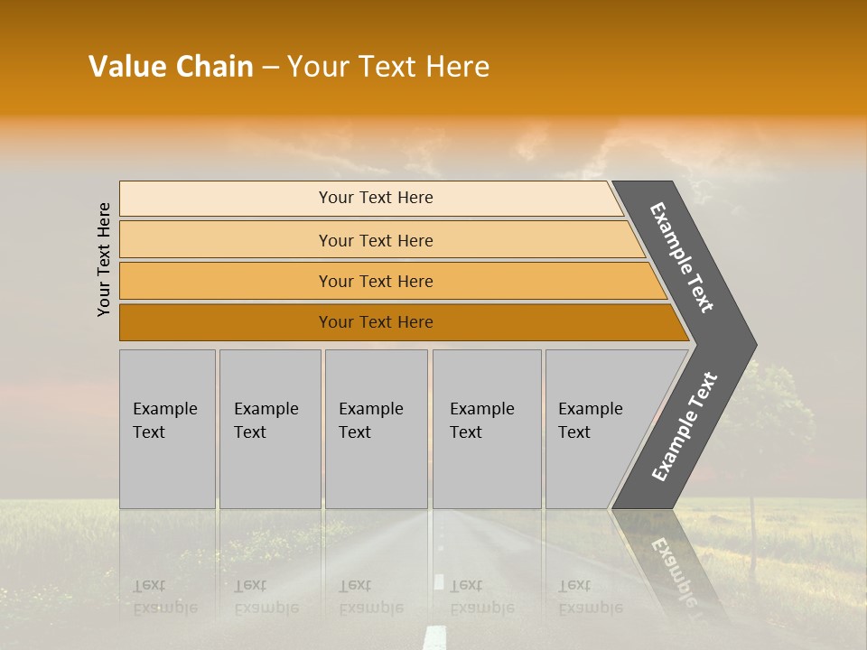 Sunlight Grass Sunny PowerPoint Template