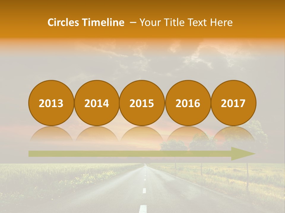 Sunlight Grass Sunny PowerPoint Template