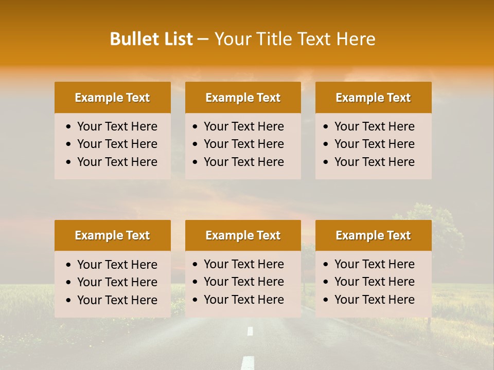 Sunlight Grass Sunny PowerPoint Template