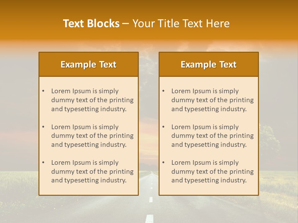 Sunlight Grass Sunny PowerPoint Template