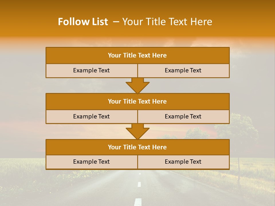Sunlight Grass Sunny PowerPoint Template