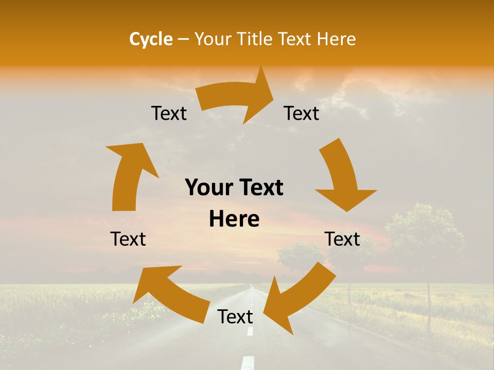 Sunlight Grass Sunny PowerPoint Template