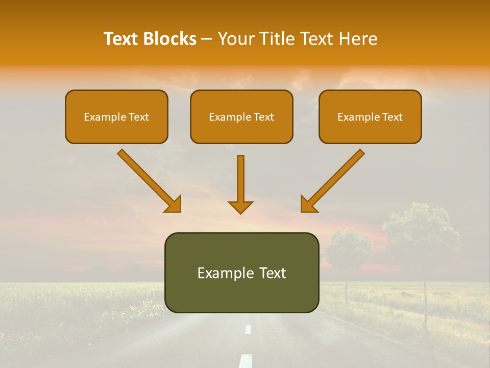Sunlight Grass Sunny PowerPoint Template
