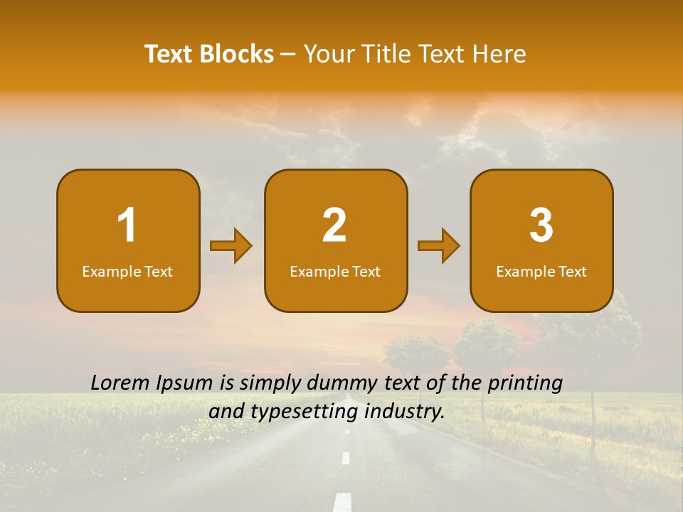 Sunlight Grass Sunny PowerPoint Template