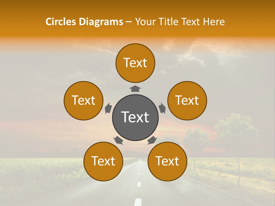 Sunlight Grass Sunny PowerPoint Template