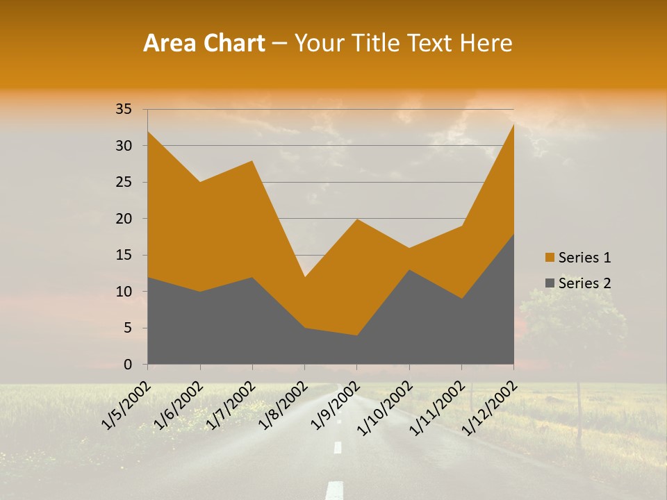 Sunlight Grass Sunny PowerPoint Template