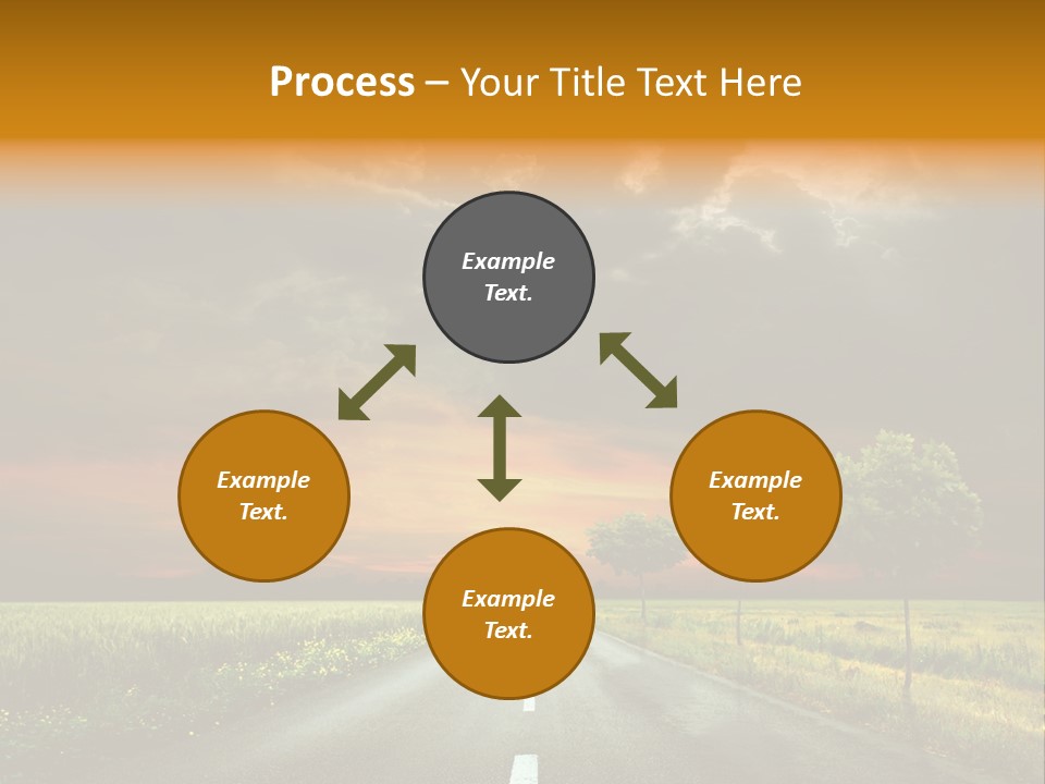 Sunlight Grass Sunny PowerPoint Template