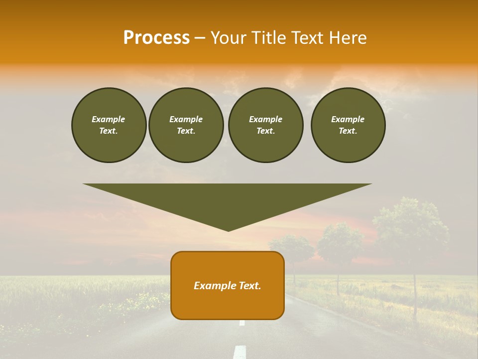 Sunlight Grass Sunny PowerPoint Template