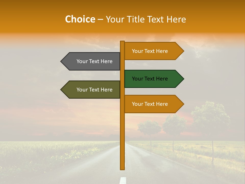 Sunlight Grass Sunny PowerPoint Template