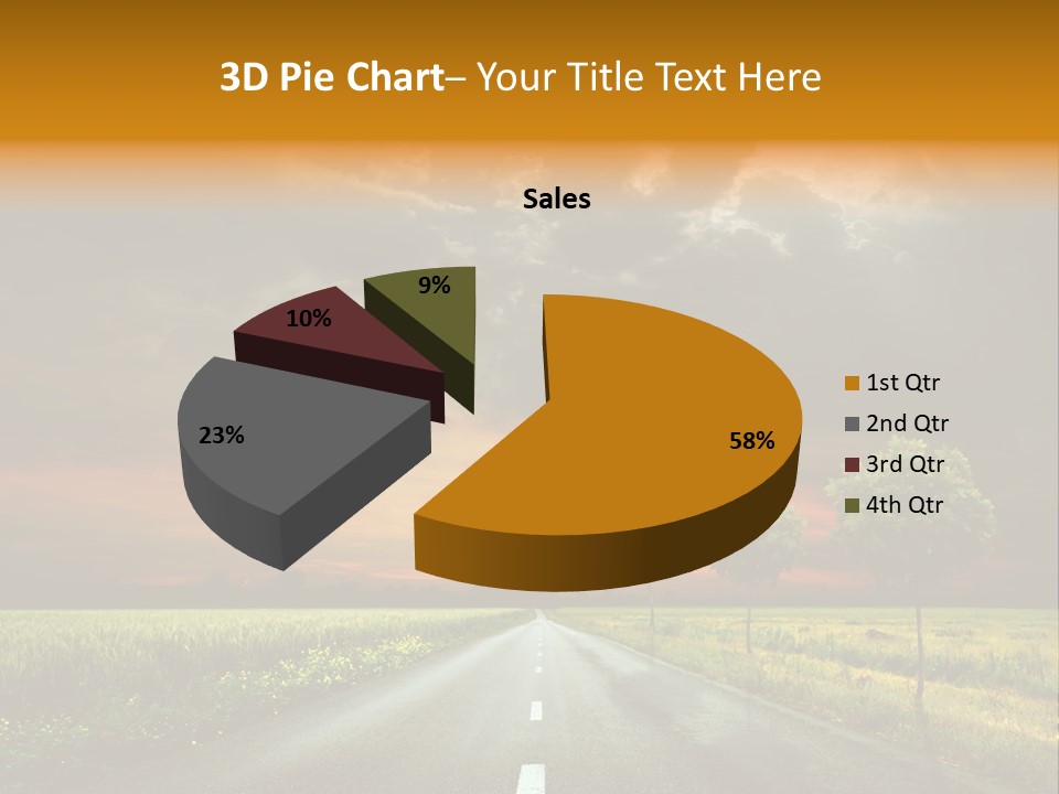 Sunlight Grass Sunny PowerPoint Template