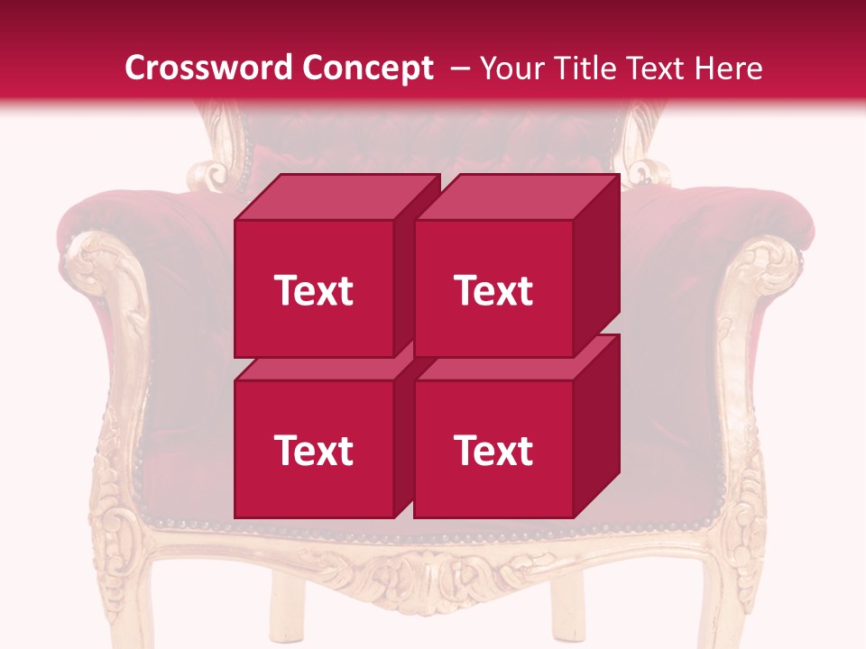 Interior Leather Vintage PowerPoint Template